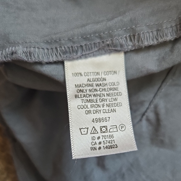 LOFT Womens Blue Gray Cargo Shorts Size Large - Picture 5 of 5